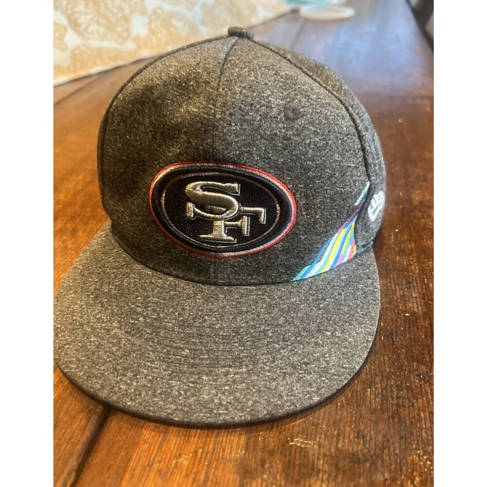 NFL New Era 9Fifty SnapBack Crucial Catch Rainbow San Francisco 49ers Cap OSFA